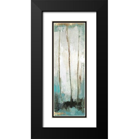 Stand Next to Me II  Black Modern Wood Framed Art Print with Double Matting by PI Studio