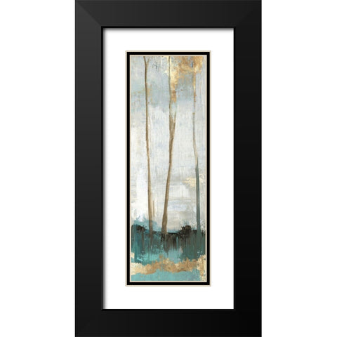 Stand Next to Me III  Black Modern Wood Framed Art Print with Double Matting by PI Studio