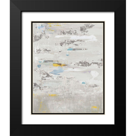 Silver Bluffs  Black Modern Wood Framed Art Print with Double Matting by PI Studio