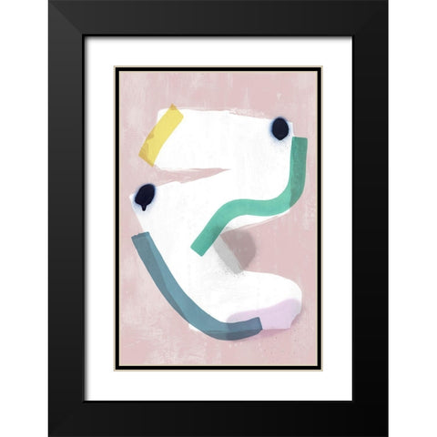 Creating the Space I Black Modern Wood Framed Art Print with Double Matting by PI Studio