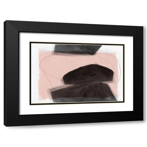 Secrets of Significance I Black Modern Wood Framed Art Print with Double Matting by PI Studio