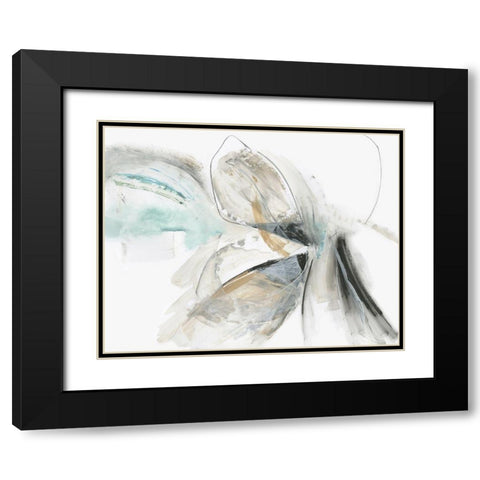 Breath In Between I  Black Modern Wood Framed Art Print with Double Matting by PI Studio