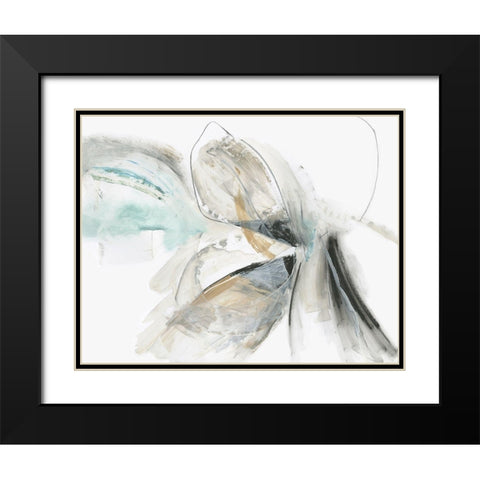 Breath In Between I  Black Modern Wood Framed Art Print with Double Matting by PI Studio