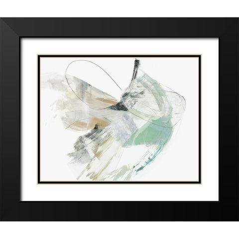 Breath In Between III  Black Modern Wood Framed Art Print with Double Matting by PI Studio