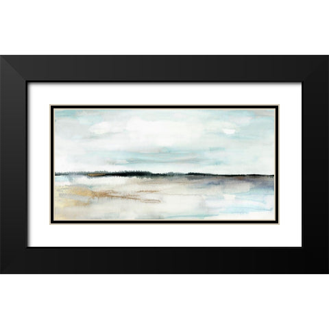 Beautiful Place  Black Modern Wood Framed Art Print with Double Matting by PI Studio