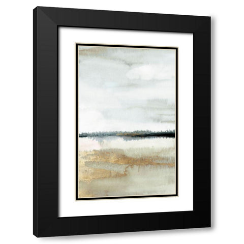 Home Before Dark I  Black Modern Wood Framed Art Print with Double Matting by PI Studio