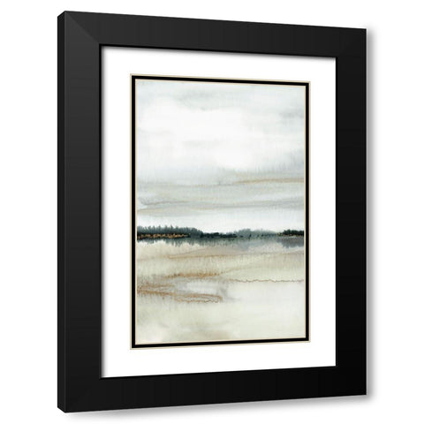 Home Before Dark II   Black Modern Wood Framed Art Print with Double Matting by PI Studio