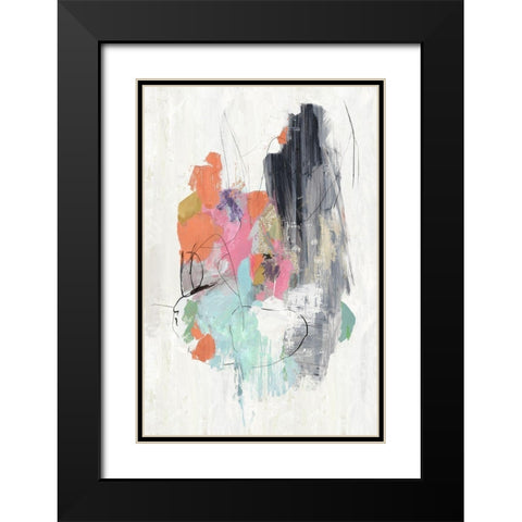 Profundity I Black Modern Wood Framed Art Print with Double Matting by PI Studio