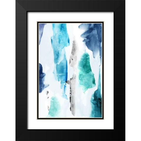 Release Moment Black Modern Wood Framed Art Print with Double Matting by PI Studio