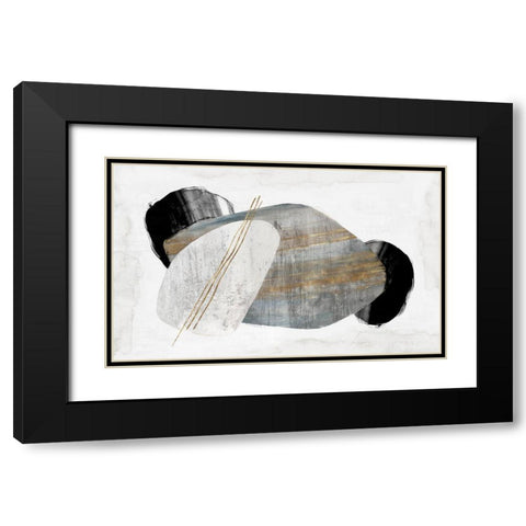 Magestic Stillness Black Modern Wood Framed Art Print with Double Matting by PI Studio