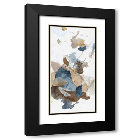 Autumn Shadow II Black Modern Wood Framed Art Print with Double Matting by PI Studio