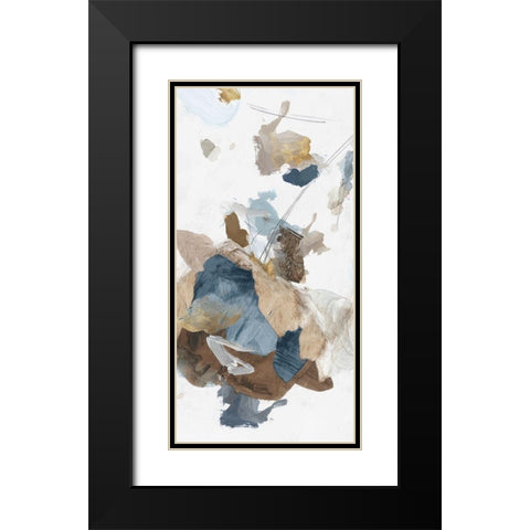 Autumn Shadow II Black Modern Wood Framed Art Print with Double Matting by PI Studio