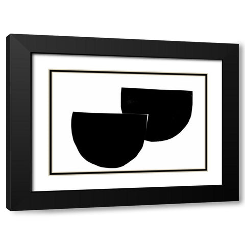 Adjusting Black Modern Wood Framed Art Print with Double Matting by PI Studio