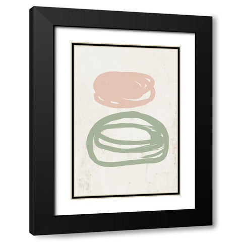 Wind It Up  Black Modern Wood Framed Art Print with Double Matting by PI Studio