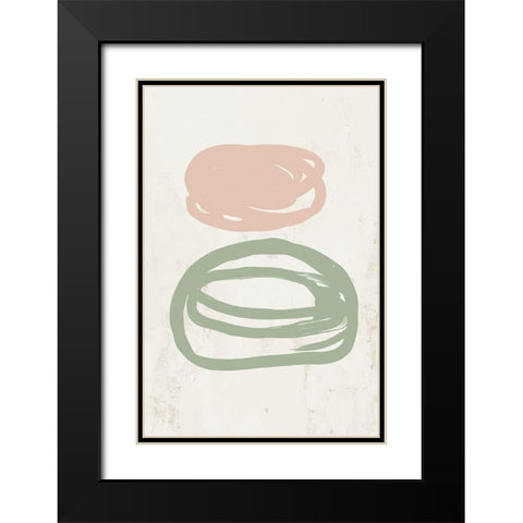 Wind It Up  Black Modern Wood Framed Art Print with Double Matting by PI Studio