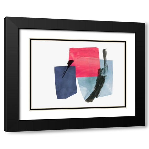 Wide Awake  Black Modern Wood Framed Art Print with Double Matting by PI Studio