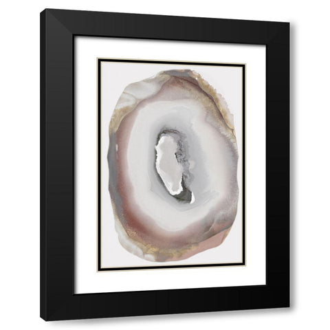 Gyre IÂ  Black Modern Wood Framed Art Print with Double Matting by PI Studio