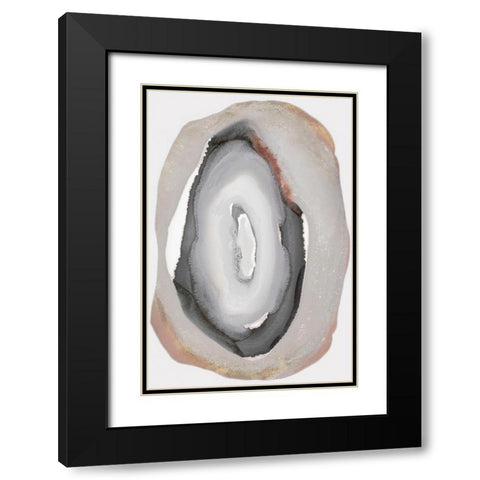 Gyre II Â  Black Modern Wood Framed Art Print with Double Matting by PI Studio