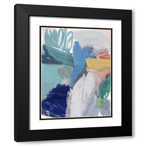 Beguiled I  Black Modern Wood Framed Art Print with Double Matting by PI Studio