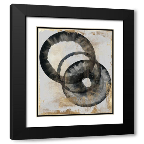 Peculiar  Black Modern Wood Framed Art Print with Double Matting by PI Studio