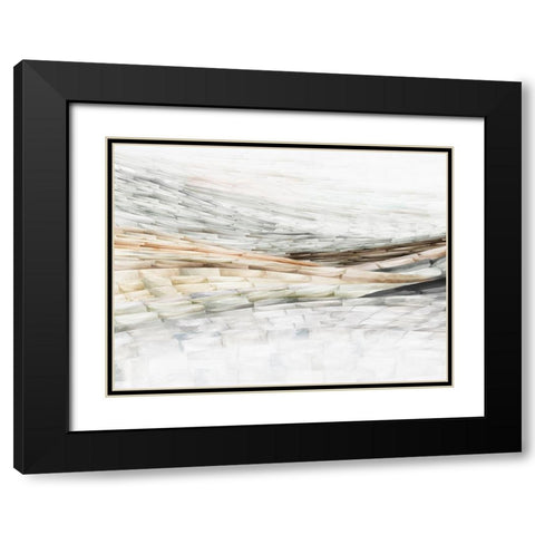 Lady of the Rocks I Black Modern Wood Framed Art Print with Double Matting by PI Studio