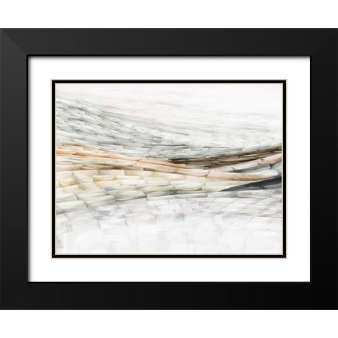 Lady of the Rocks I Black Modern Wood Framed Art Print with Double Matting by PI Studio