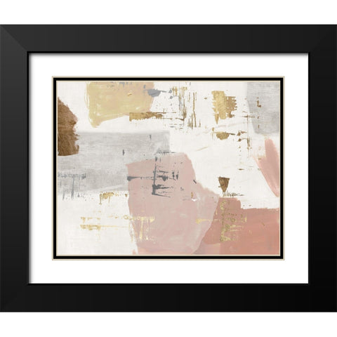 A Roses Touch  Black Modern Wood Framed Art Print with Double Matting by PI Studio