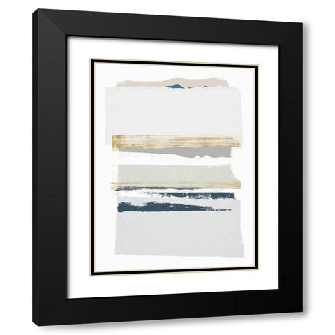 Boulevard I  Black Modern Wood Framed Art Print with Double Matting by PI Studio