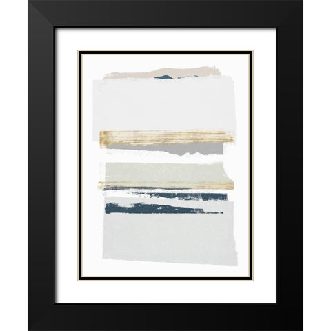 Boulevard I  Black Modern Wood Framed Art Print with Double Matting by PI Studio