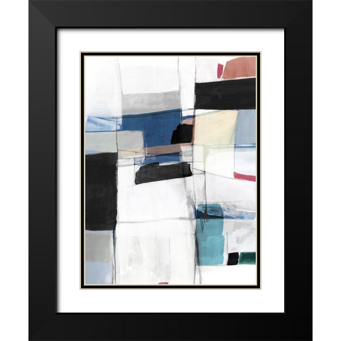 Sky Energy I  Black Modern Wood Framed Art Print with Double Matting by PI Studio