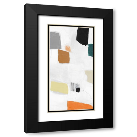 Reflecting Love III Black Modern Wood Framed Art Print with Double Matting by PI Studio