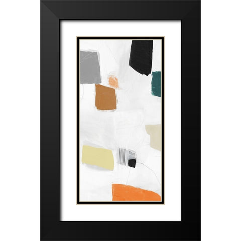 Reflecting Love III Black Modern Wood Framed Art Print with Double Matting by PI Studio