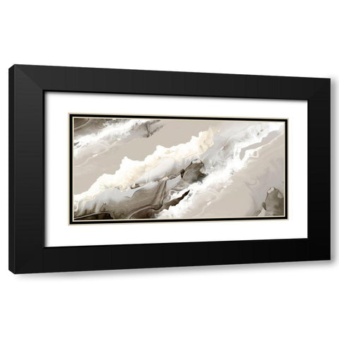 Coral Reef Dreams  Black Modern Wood Framed Art Print with Double Matting by PI Studio