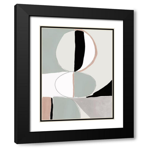 Speculum I  Black Modern Wood Framed Art Print with Double Matting by PI Studio
