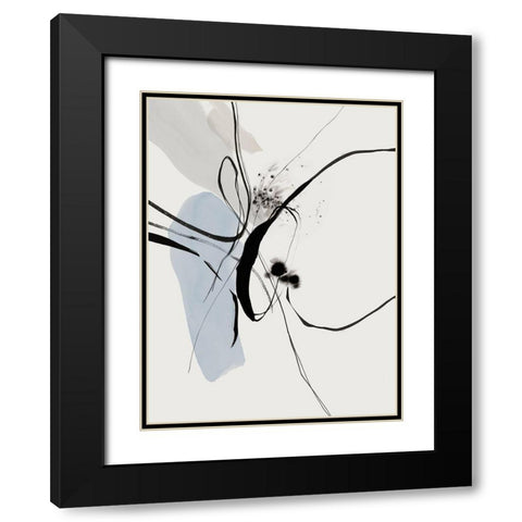 Inner Light I  Black Modern Wood Framed Art Print with Double Matting by PI Studio