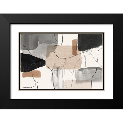 Leaving at Midnight I Black Modern Wood Framed Art Print with Double Matting by PI Studio