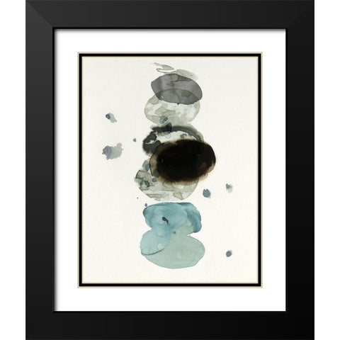 In Order I  Black Modern Wood Framed Art Print with Double Matting by PI Studio