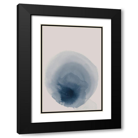 Beside the Sea II Black Modern Wood Framed Art Print with Double Matting by PI Studio