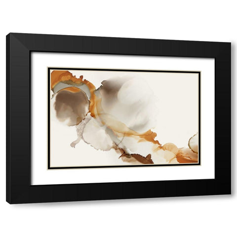 Undefined  Black Modern Wood Framed Art Print with Double Matting by PI Studio