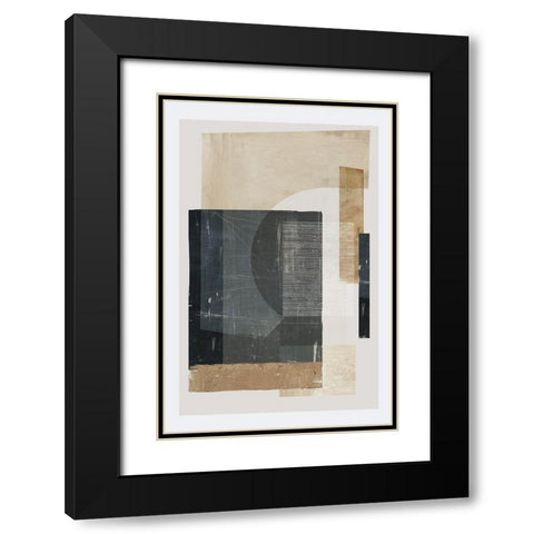 Hometown Glory I  Black Modern Wood Framed Art Print with Double Matting by PI Studio