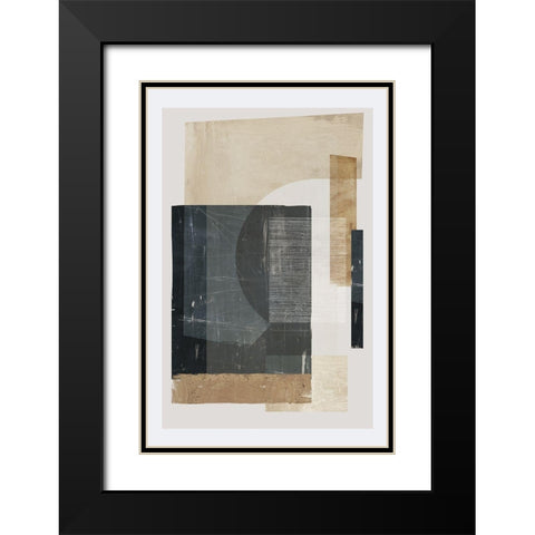 Hometown Glory I  Black Modern Wood Framed Art Print with Double Matting by PI Studio