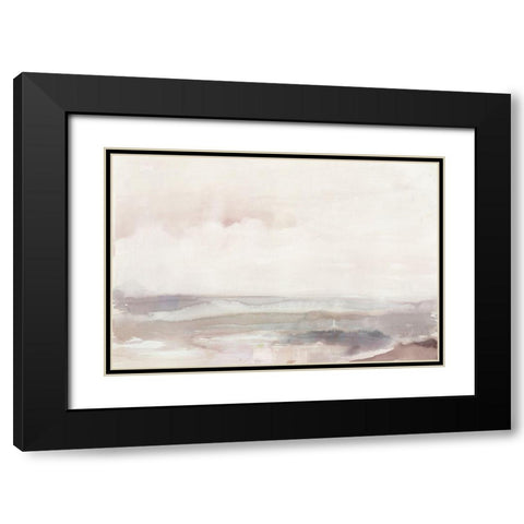 Break of Dawn  Black Modern Wood Framed Art Print with Double Matting by PI Studio