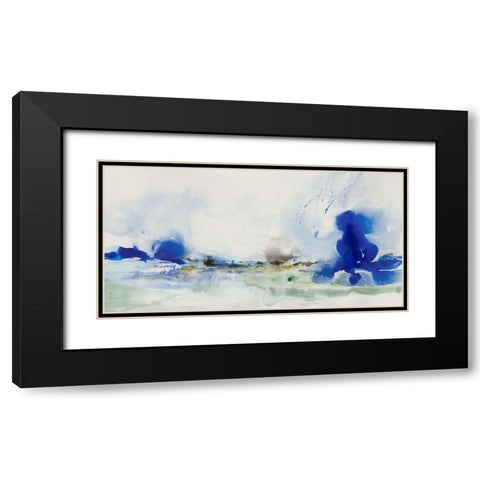 Castle Hill  Black Modern Wood Framed Art Print with Double Matting by PI Studio