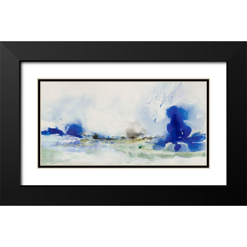 Castle Hill  Black Modern Wood Framed Art Print with Double Matting by PI Studio