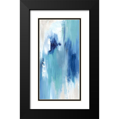 Window Through the Ocean I  Black Modern Wood Framed Art Print with Double Matting by PI Studio