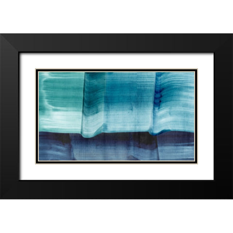 Learnign Curves  Black Modern Wood Framed Art Print with Double Matting by PI Studio