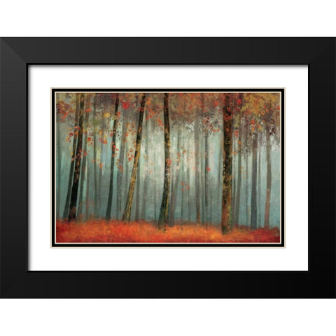 Earthly Delight  Black Modern Wood Framed Art Print with Double Matting by Pearce, Allison