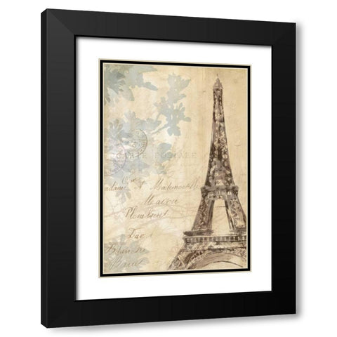 Architectural   Study II Black Modern Wood Framed Art Print with Double Matting by Pearce, Allison