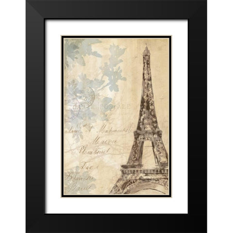 Architectural   Study II Black Modern Wood Framed Art Print with Double Matting by Pearce, Allison