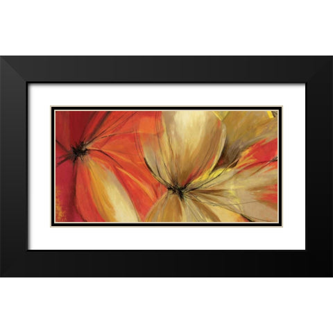 Sharing the Spotlight Black Modern Wood Framed Art Print with Double Matting by Pearce, Allison